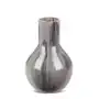 Eurofirany Szklany wazon dekoracyjny calen (01) (fi) 18 x28 cm popielaty Sklep on-line