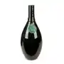 Szklany wazon dekoracyjny capri (02) (fi) 18 x48 cm czarny Eurofirany Sklep on-line