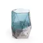 Szklany wazon dekoracyjny nessa (04) (fi) 13x18 cm niebieski Eurofirany Sklep on-line