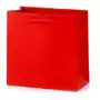 Torebka prezentowa czerwona, format cd 15,5 x 15,5 x 8 cm Europapier-impap Sklep on-line