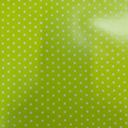 Fastima marcin wajda Papier świąteczny zielony kropki 57cmx20m 20m182