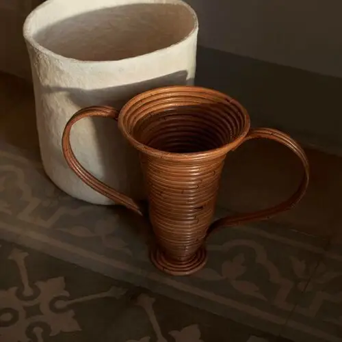 Ferm LIVING Wazon Amphora mały Naturalny barwiony