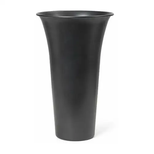 Ferm living wazon spun alu Ø21,3x41,9 cm aluminium barwione na czarno
