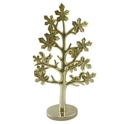 Figurka Dekoracyjna Glamour Drzewko Szczęścia Złote