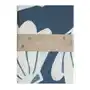 Fine little day obrus z motywem muszli lniany 149x250 cm niebieski Sklep on-line