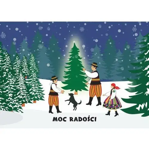 Pocztówka Folk - Boże Narodzenie - Moc Radości Folkstar