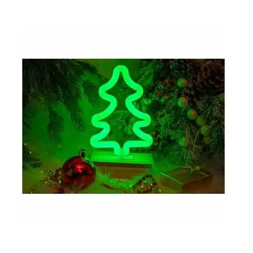 Forever tf1 Wood stand led choinka flnw03 neon