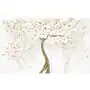 Fototapeta 3D Drzewo Złote Kwiat Grafika Sklep on-line
