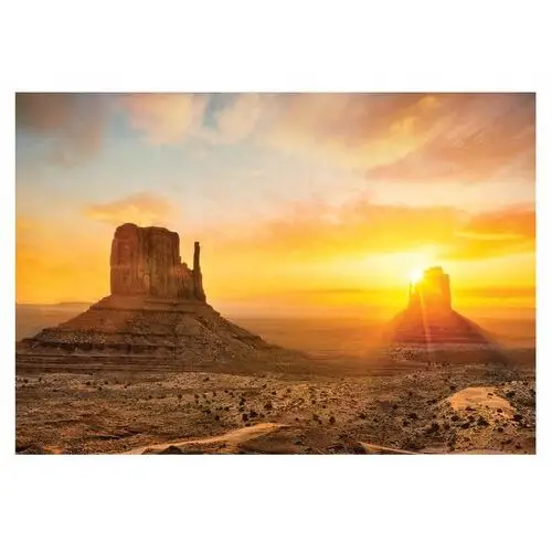 Fototapeta Góry Krajobraz 3D Zachód Słońca 416x254