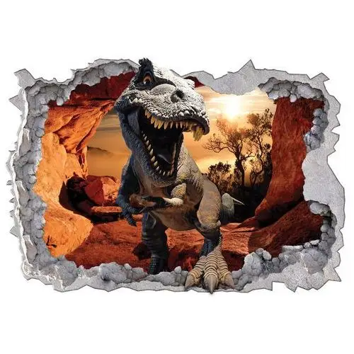 Fototapeta naklejka plakat Dinozaur dziura 152x104