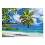 Fototapeta Plaża Morze Palmy 3D Sypialnia Salon Tapeta Na Ścianę 368x254 Sklep on-line