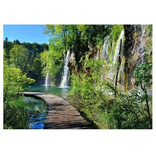 Fototapeta Pomost Krajobraz Natura Widok Na Flizelinie Ścianę 254x184