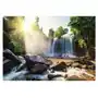 Fototapeta Wodospad Słońce 3D Krajobraz 416x254 Sklep on-line