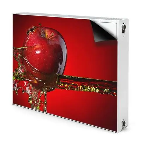 Czerwone jabłko maskownica grzejnika czerwone jabłko Fototapety.pl