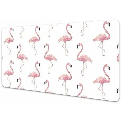 Egzotyczne flamingi Mata ochronna na biurko Egzotyczne flamingi