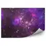 Fioletowa galaktyka gwiazdy obraz fototapeta fioletowa galaktyka gwiazdy obraz 250x250cm magicstick Fototapety.pl Sklep on-line