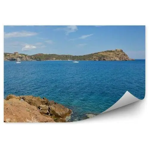 Sounio krajobraz attyka grecja Fototapeta Sounio krajobraz attyka grecja 250x250cm MagicStick