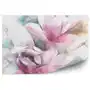 Tulipany kwiaty magnolie tło obraz fototapeta na ścianę tulipany kwiaty magnolie tło obraz 250x250cm magicstick Fototapety.pl Sklep on-line