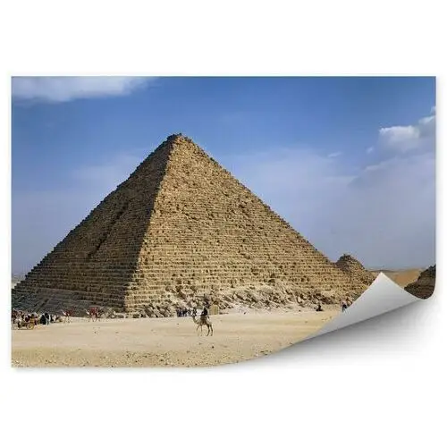 Fototapety.pl Wielka piramida w gizie krajobraz miasto horyzont fototapeta samoprzylepna wielka piramida w gizie krajobraz miasto horyzont 250x250cm fizelina