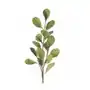 Gałązka z zielonymi liśćmi - sztuczny kwiat dekoracyjny z pianki foamirian 100 cm zielony Sklep on-line