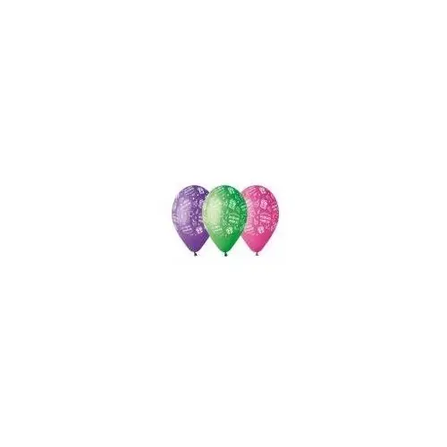 Gemar Balony pastelowe mix kolorów w dniu urodzin - 30 cm - 5 szt