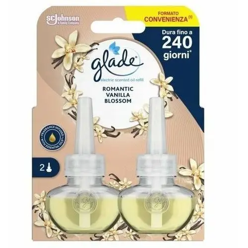 Glade wkład do odświeżacza elektrycznego romantic vanilla duo 2x20ml