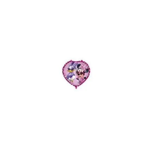 Balon foliowy heart minnie junior disney 46cm Godan