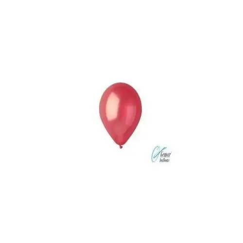 Godan balony metaliczne 27 cm czerwone 100 szt