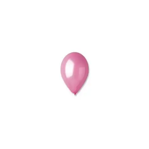 Balony metaliczne 33 cm różowe 50 szt. Godan