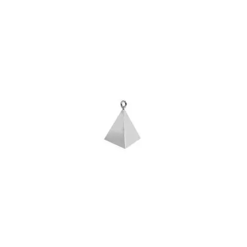 Ciężarek do balonów Piramida srebrna 110g