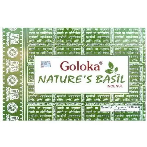 Goloka Kadzidło nature's bazylia masala 15g