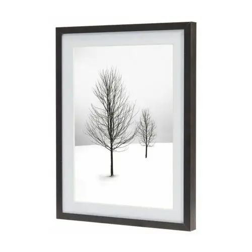 Goodhome Ramka na zdjęcia banggi 18 x 24 cm aluminium czarna