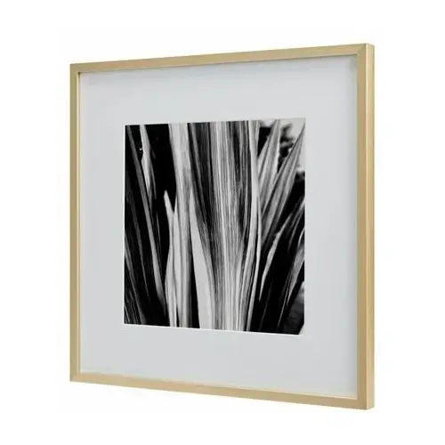 Goodhome Ramka na zdjęcia banggi 30 x 30 cm aluminium złota