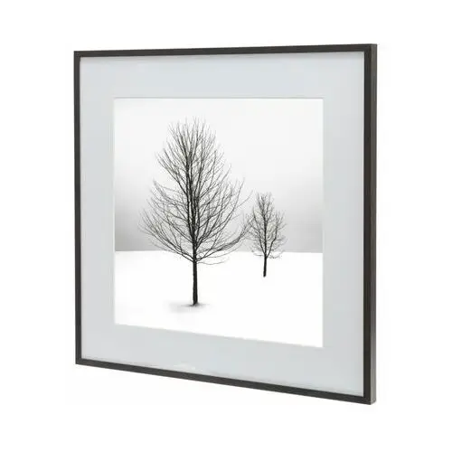 Goodhome Ramka na zdjęcia banggi 40 x 40 cm aluminium czarna