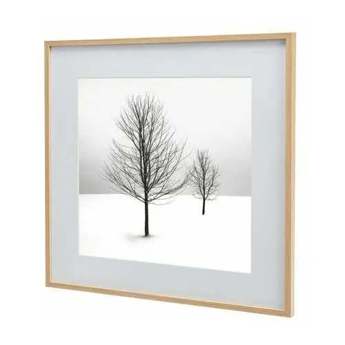 Ramka na zdjęcia banggi 40 x 40 cm aluminium efekt drewna Goodhome