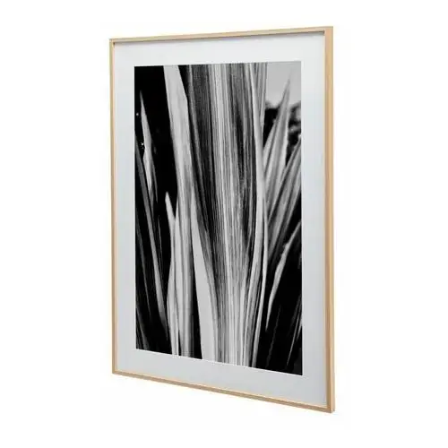 Goodhome Ramka na zdjęcia banggi 50 x 70 cm aluminium efekt drewna