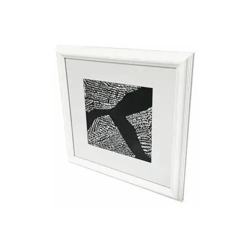 Goodhome Ramka na zdjęcia blanton 30 x 30 cm biała