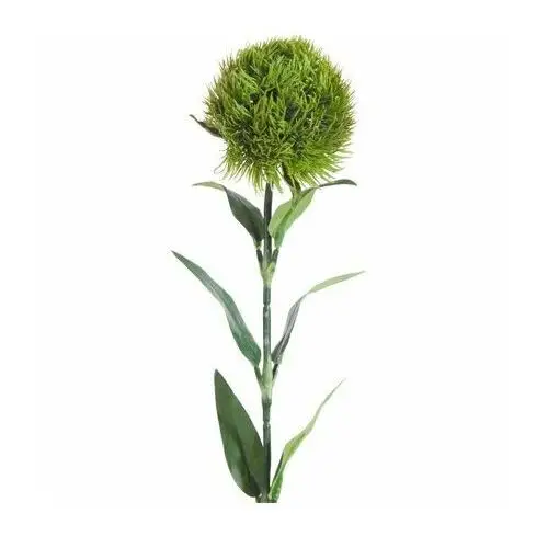 GOŹDZIK BRODATY sztuczny kwiat dekoracyjny 57 cm zielony