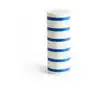 HAY Column Candle świeca blokowa 25 cm Off white-blue Sklep on-line