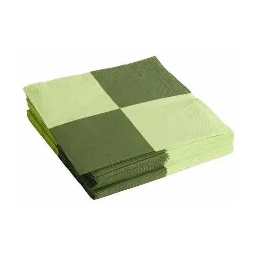 HAY Pattern Dinner Check serwetki 40x40 cm 20-pak Light green-dusty green L