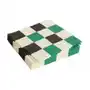 HAY Pattern Lunch Check serwetki 33x33 cm 20-pak Off white-green-black M Sklep on-line