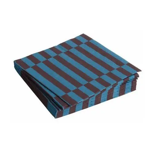 Hay pattern lunch stripe serwetki 33x33 cm 20-pak anthracite-bordeaux pillar