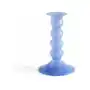 HAY Świecznik Wavy 14 cm, średni Jade light blue Sklep on-line