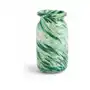 Wazon splash roll neck s 20,5 cm green swirl Hay Sklep on-line