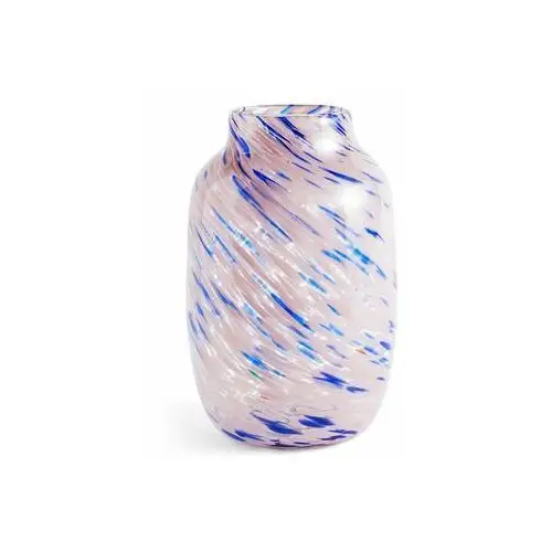 Hay wazon splash round l 30 cm jasnoróżowo-niebieski