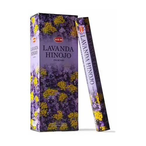 Hem Kadzidełka lavender fennel (lawenda ), zestaw 6 opakowań (120 szt.)