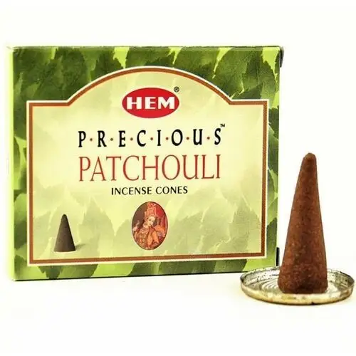 Hem Kadzidełka patchouli precious (paczuli), stożkowe