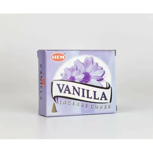 Kadzidełka stożkowe wanilia 10szt vanilla Hem