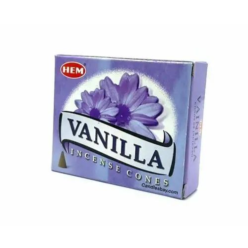 Hem Kadzidełka vanilla (wanilia), stożkowe