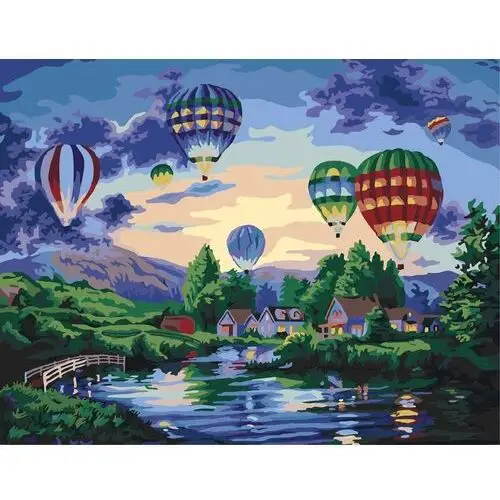 Hobby-maniak Malowanie po numerach, festiwal balonów, 40x50 cm